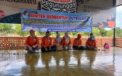 Semangat Kebersamaan dan Kekompakan Warnai Outbound Koperasi KSMSejahtera di RM. Penggunungan Batilai